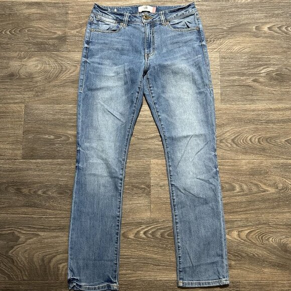 Cabi  Jeans SZ 6 Style 5309 High Rise Straight Jeans Ibiza Light Wash Stonewash - Picture 1 of 9